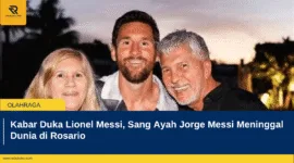 Kabar Duka Lionel Messi, Sang Ayah Jorge Messi Meninggal Dunia di Rosario