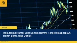 India Ramai-ramai Jual Saham BUMN, Target Raup Rp126 Triliun demi Jaga Defisit
