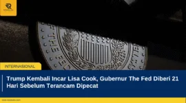 Trump Kembali Incar Lisa Cook, Gubernur The Fed Diberi 21 Hari Sebelum Terancam Dipecat