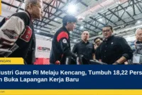 Industri Game RI Melaju Kencang, Tumbuh 18,22 Persen dan Buka Lapangan Kerja Baru