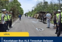Kecelakaan Bus ALS Tewaskan Belasan Penumpang, Polisi Tetapkan Dua Tersangka