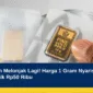 Emas Antam Melonjak Lagi! Harga 1 Gram Nyaris Rp2,7 Juta, Buyback Naik Rp50 Ribu