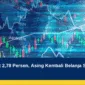 IHSG Melesat 2,78 Persen, Asing Kembali Belanja Saham Rp1,24 Triliun