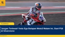 Jangan Terlewat! Veda Ega Balapan Moto3 Malam Ini, Start P16 di Silverstone