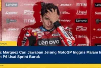 Marc Márquez Cari Jawaban Jelang MotoGP Inggris Malam Ini, Start P6 Usai Sprint Buruk