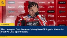 Marc Márquez Cari Jawaban Jelang MotoGP Inggris Malam Ini, Start P6 Usai Sprint Buruk