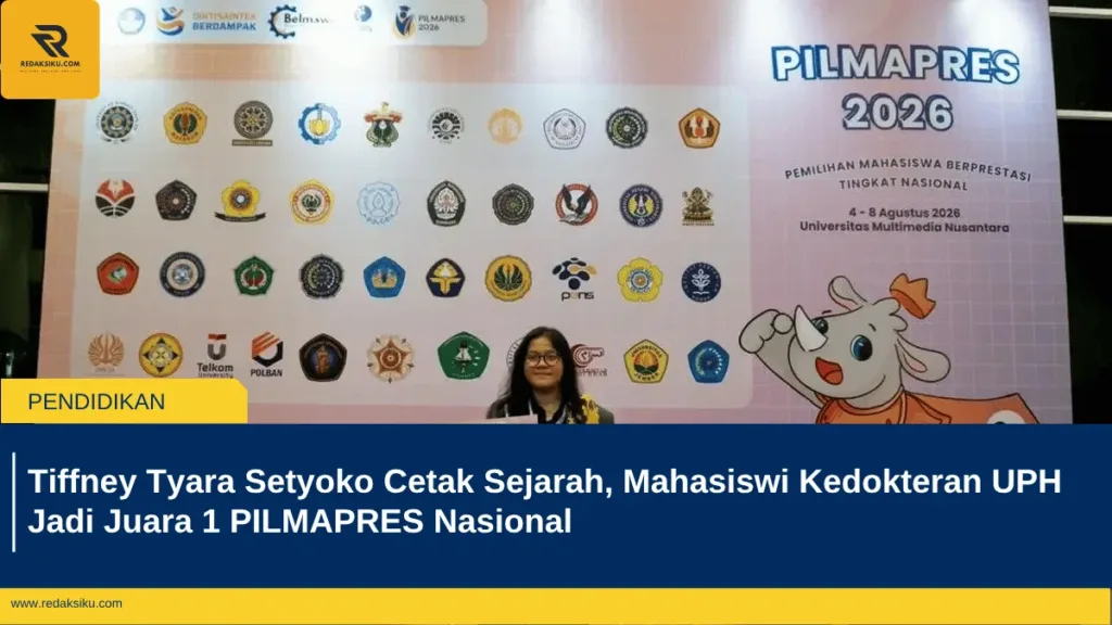 Tiffney Tyara Setyoko Cetak Sejarah, Mahasiswi Kedokteran UPH Jadi Juara 1 PILMAPRES Nasional Tiffney Tyara Setyoko Cetak Sejarah, Mahasiswi Kedokteran UPH Jadi Juara 1 PILMAPRES Nasional