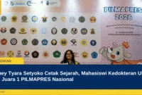 Tiffney Tyara Setyoko Cetak Sejarah, Mahasiswi Kedokteran UPH Jadi Juara 1 PILMAPRES Nasional