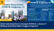 Bank Indonesia Buka Lowongan PCPM 41, Lulusan 27 Bidang Studi Bisa Daftar hingga 14 Agustus