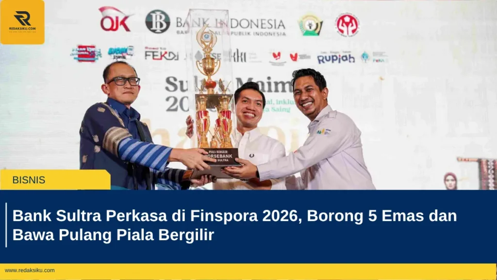 Bank Sultra Perkasa di Finspora 2026, Borong 5 Emas dan Bawa Pulang Piala Bergilir Bank Sultra Perkasa di Finspora 2026, Borong 5 Emas dan Bawa Pulang Piala Bergilir
