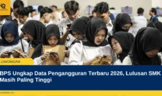 BPS Ungkap Data Pengangguran Terbaru 2026, Lulusan SMK Masih Paling Tinggi