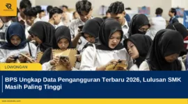 BPS Ungkap Data Pengangguran Terbaru 2026, Lulusan SMK Masih Paling Tinggi