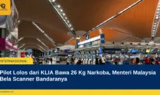Pilot Lolos dari KLIA Bawa 26 Kg Narkoba, Menteri Malaysia Bela Scanner Bandaranya