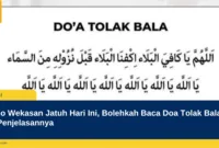 Rebo Wekasan Jatuh Hari Ini, Bolehkah Baca Doa Tolak Bala? Ini Penjelasannya