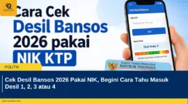 Cek Desil Bansos 2026 Pakai NIK, Begini Cara Tahu Masuk Desil 1, 2, 3 atau 4