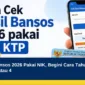 Cek Desil Bansos 2026 Pakai NIK, Begini Cara Tahu Masuk Desil 1, 2, 3 atau 4