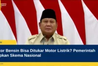 Motor Bensin Bisa Ditukar Motor Listrik? Pemerintah Siapkan Skema Nasional