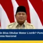 Motor Bensin Bisa Ditukar Motor Listrik? Pemerintah Siapkan Skema Nasional