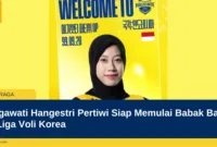 Megawati Hangestri Pertiwi Siap Memulai Babak Baru di Liga Voli Korea