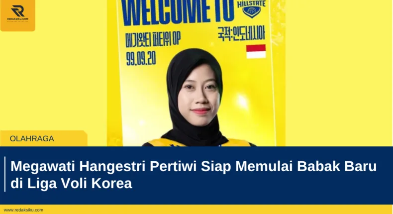 Megawati Hangestri Pertiwi Siap Memulai Babak Baru di Liga Voli Korea