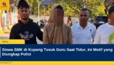 Siswa SMK di Kupang Tusuk Guru Saat Tidur, Ini Motif yang Diungkap Polisi