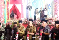 Suasana persiapan lokasi penyelenggaraan MTQ Nasional XXXI di Semarang tahun 2026.
