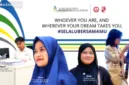 Dinda dan Farras berhasil menyelesaikan pendidikan profesi Ners dengan capaian kelulusan 100 persen.