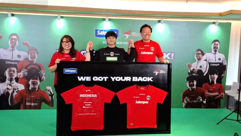 Kerja sama PB ESI dan Salonpas untuk perkuat fisik dan mental atlet Timnas Esports 2026.