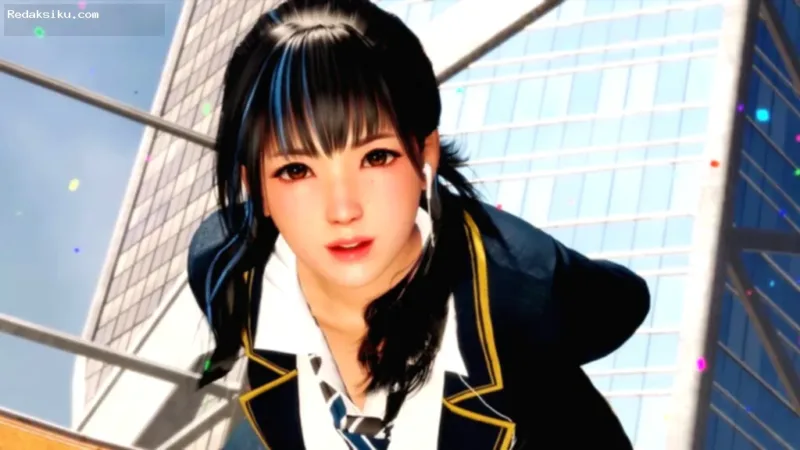 Dead Alive — Karakter dalam game Dead or Alive 6 Last Round dengan tampilan visual yang lebih tertutup.