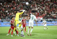 Pelatih PSS Sleman Pieter Huistra kecewa usai kalah 2-1 dari Bali United di Stadion Dipta