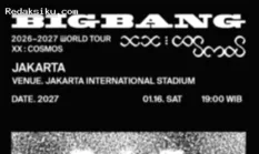 Tiket Konser Bigbang di Jakarta Mulai Dijual oleh Promotor
