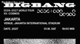 Tiket Konser Bigbang di Jakarta Mulai Dijual oleh Promotor
