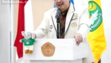 Universitas Riau dan Polri meresmikan Pusat Studi Kepolisian Bidang Lingkungan di Kampus Unri, Pekanbaru, Jumat (18/9/2026).