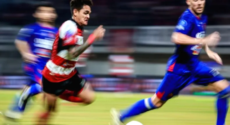 Madura United vs Persijap 2-0: Dimitar Mitkov Cetak Brace