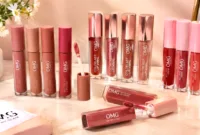 Deretan produk lipstik OMG Oh My Glam dengan berbagai pilihan warna dan hasil akhir matte serta glossy.