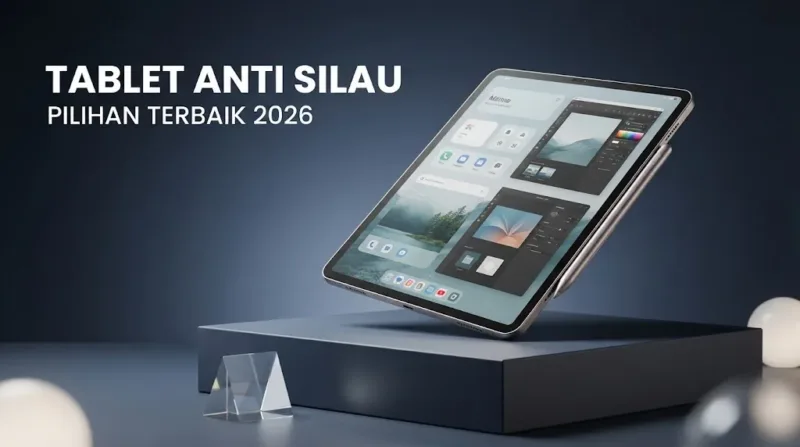 Tablet Anti-Reflektif — Tablet layar anti-reflektif dengan teknologi pelapis matte untuk kenyamanan mata pada 2026