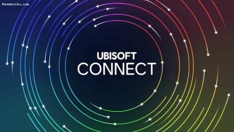 Ubisoft Hapus Launcher — Tampilan antarmuka Steam dan Ubisoft Connect pada layar komputer PC gaming