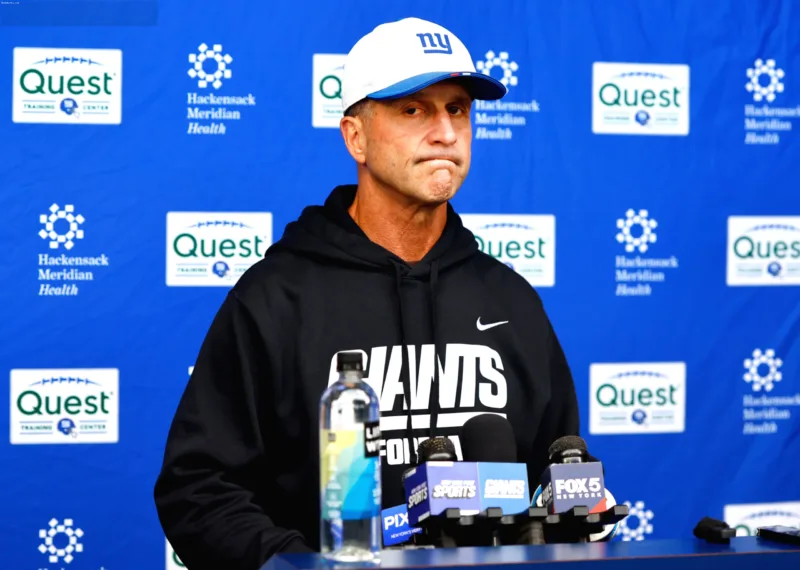 Masalah Jaxson Dart — Pelatih John Harbaugh dan tim New York Giants menghadapi masalah awal musim NFL
