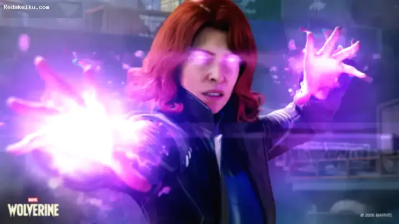 Logan dalam game Marvel’s Wolverine yang menampilkan aksi pertempuran jarak dekat yang intens.
