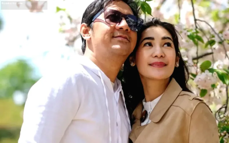 harta gono-gini Andre Taulany — Andre Taulany dan mantan istrinya, Rien Wartia Trigina atau Erin, saat masih bersama.