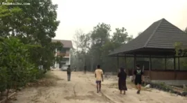 Karhutla Meluas di Palangka Raya, Ancam Asrama Siswa dan Keuskupan