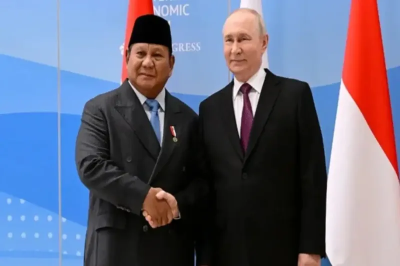Prabowo Undang Putin ke Indonesia demi Kerja Sama Strategis