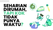 Pekerjaan rumah tangga yang menumpuk membuat ibu sering kehabisan waktu untuk diri sendiri.