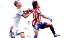 Atletico Madrid sukses menaklukkan Real Madrid dengan skor 2-0 dalam laga derbi Liga Spanyol di Stadion Riyadh Air Metropolitano.