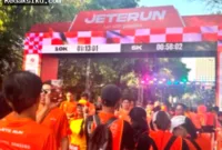 JETE Run 2026 Surabaya — Ribuan peserta JETE Run 2026 memadati area perlombaan di pusat Kota Surabaya.