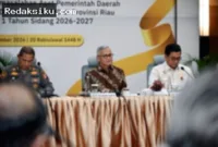 Wakil Ketua Komisi II DPR RI Aria Bima memimpin kunjungan kerja spesifik terkait status lahan dan kawasan hutan di Pekanbaru.