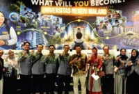 Inovasi AI hingga Cold — Stand Universitas Negeri Malang memamerkan inovasi AI dan cold storage di JTP 1 Kota Batu.