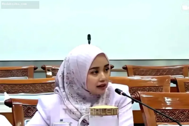 Dini Rahmania, anggota Komisi VIII DPR RI yang meminta Menag mengevaluasi pengangkatan Rektor UINSA Surabaya.