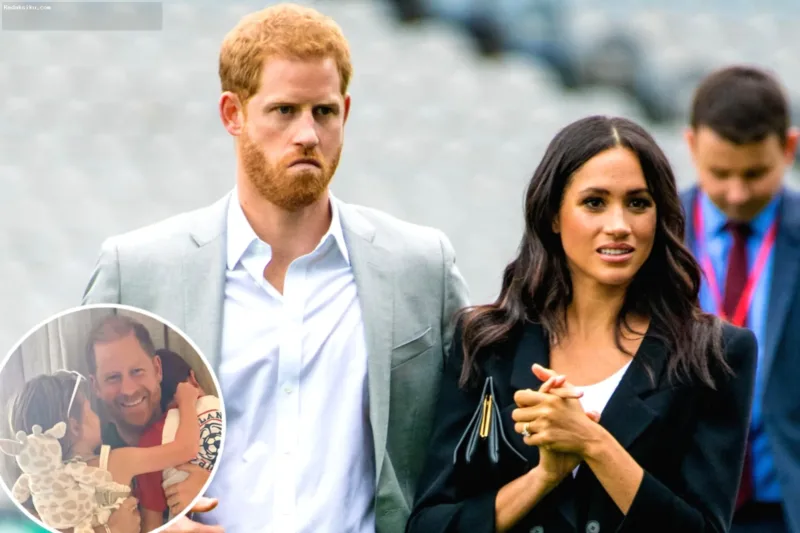 Pangeran Harry dan Meghan Markle saat menghadiri acara publik dengan pengawalan ketat