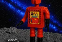 Chris Wyatt dan Gavin Hignight dari Wandering Planet Toys memperkenalkan lini mainan aksi The Planetoid Raiders.